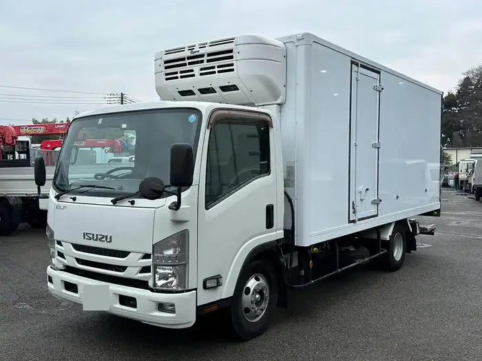 いすゞ エルフ 小型 冷凍冷蔵 低温 パワーゲートの中古トラック画像1
