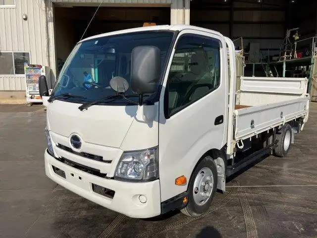 日野 デュトロ 小型 平ボディ パワーゲート 床鉄板 の中古トラック【車両No.162836】