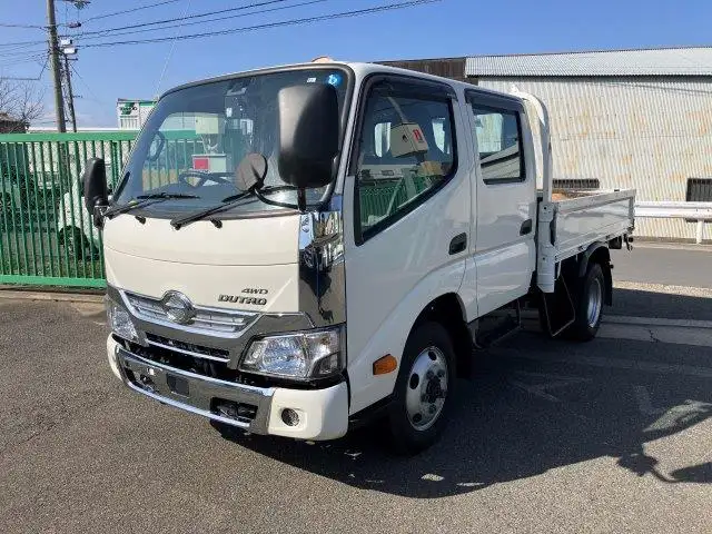 日野 デュトロ 小型 平ボディ Wキャブ TKG-XZU685M の中古トラック【車両No.162845】