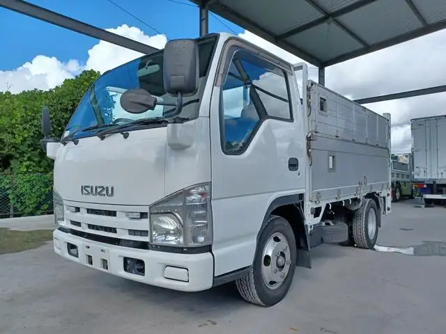 いすゞ エルフ 小型 平ボディ パワーゲート アルミブロック の中古トラック【車両No.162861】