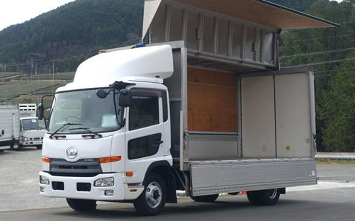 日産UD コンドル 中型/増トン ウイング 床鉄板 TKG-MK38L｜画像1