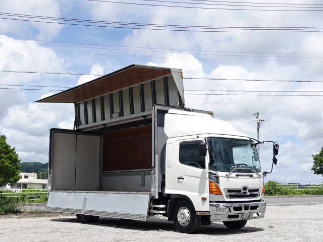 日野 レンジャー 中型/増トン ウイング ベッド ADG-FD7JLWA の中古トラック【車両No.172839】