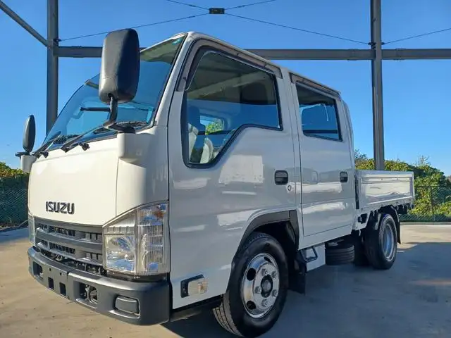 いすゞ エルフ 小型 平ボディ Wキャブ  の中古トラック【車両No.162898】