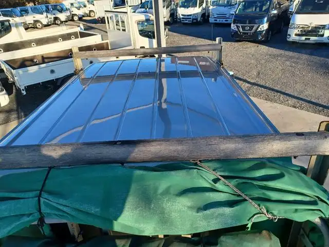 三菱 キャンター 小型 平ボディ Wキャブ 幌の中古トラック画像6