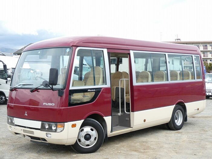 三菱 ローザ 小型 バス マイクロバス PA-BE63DE｜画像1