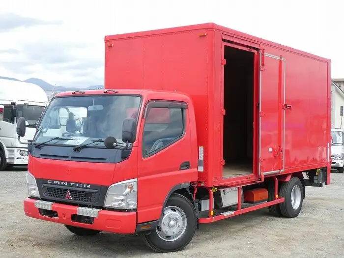 三菱 キャンター 小型 アルミバン パワーゲート サイドドア の中古トラック【車両No.162982】