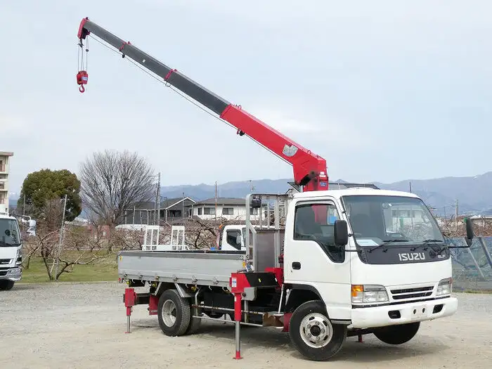 いすゞ エルフ 小型 クレーン付 4段 ラジコンの中古トラック画像6