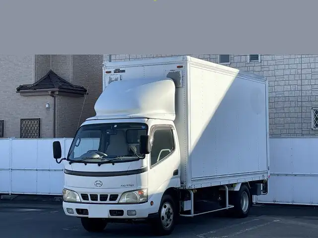 日野 デュトロ 小型 アルミバン パワーゲート 床鉄板の中古トラック画像1