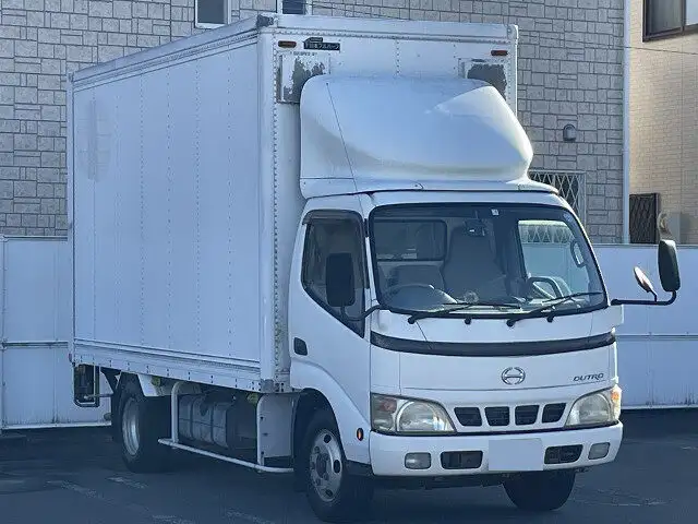 日野 デュトロ 小型 アルミバン パワーゲート 床鉄板の中古トラック画像2
