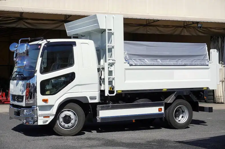 三菱 ファイター 中型/増トン ダンプ コボレーン ベッド の中古トラック【車両No.163040】