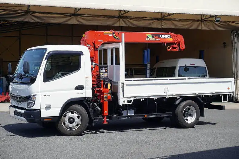 三菱 キャンター 小型 クレーン付 4段 ラジコンの中古トラック画像1