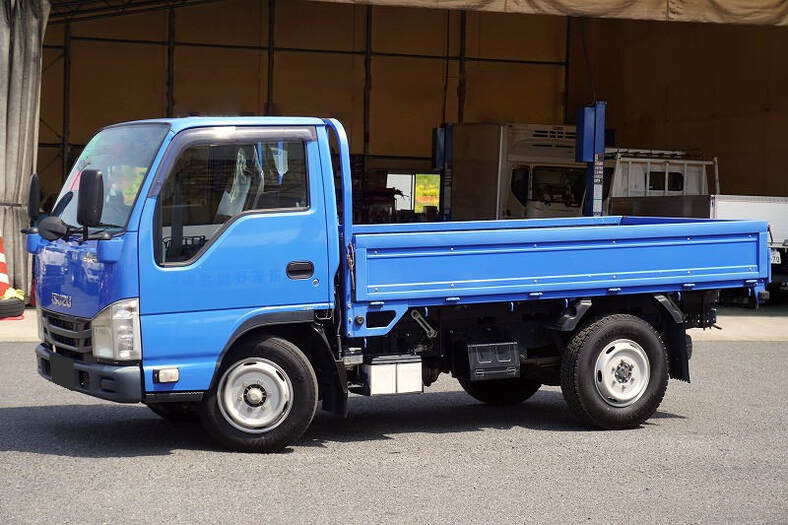 いすゞ エルフ 小型 平ボディ 10尺 TPG-NJR85A