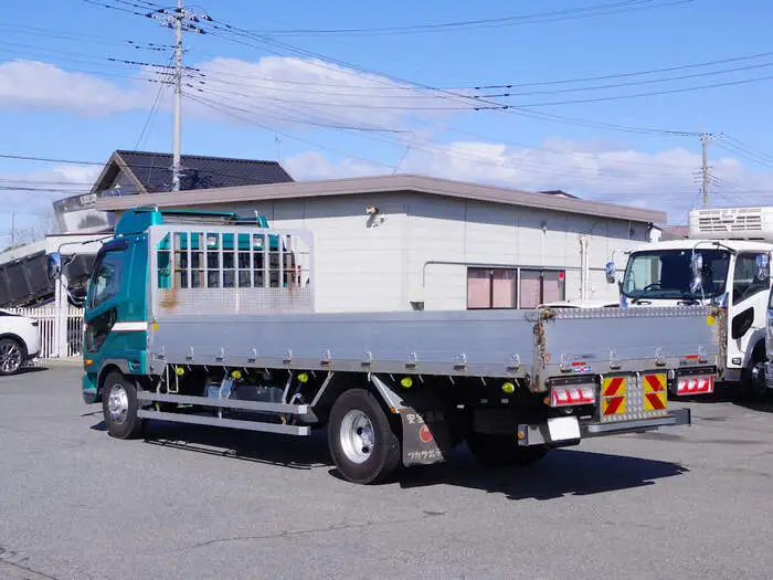 三菱 ファイター 中型/増トン 平ボディ アルミブロック ベッドの中古トラック画像5