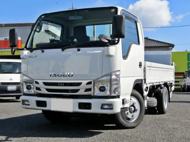 いすゞ エルフ 小型 平ボディ パワーゲート 2RG-NHR88Aの中古トラック画像1