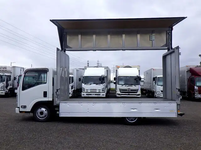 いすゞ エルフ 小型 ウイング 床鉄板 TRG-NMR85ANの中古トラック画像7