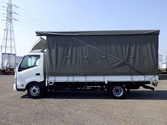 トヨタ トヨエース 小型 平ボディ 幌 TPG-XZU722の中古トラック画像3