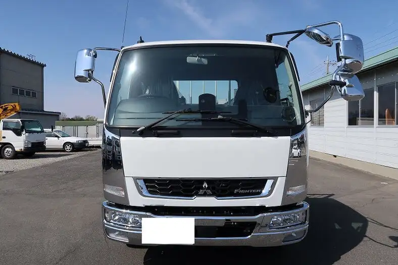 三菱 ファイター 中型/増トン 平ボディ ベッド 2KG-FK62FZの中古トラック画像2
