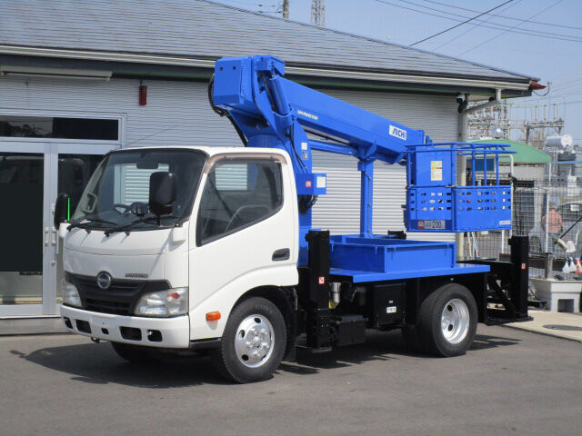 日野 デュトロ 小型 高所・建柱車 高所作業車 TKG-XZU600E｜画像1