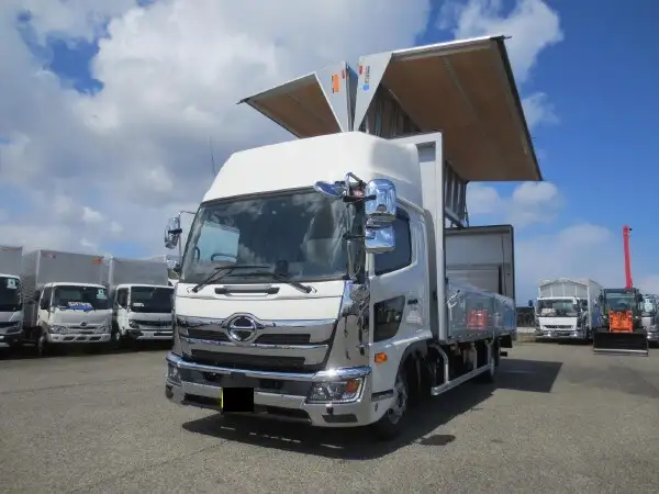 日野 レンジャー 中型/増トン ウイング パワーゲート エアサスの中古トラック画像8
