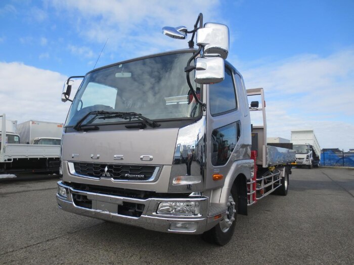 三菱 ファイター 中型/増トン 車両重機運搬 セーフティーローダー 2KG-FK62FY