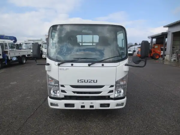 いすゞ エルフ 小型 平ボディ パワーゲート 床鉄板の中古トラック画像2