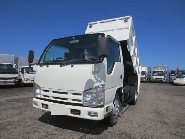 いすゞ エルフ 小型 ダンプ 土砂禁 TKG-NKR85ANの中古トラック画像9