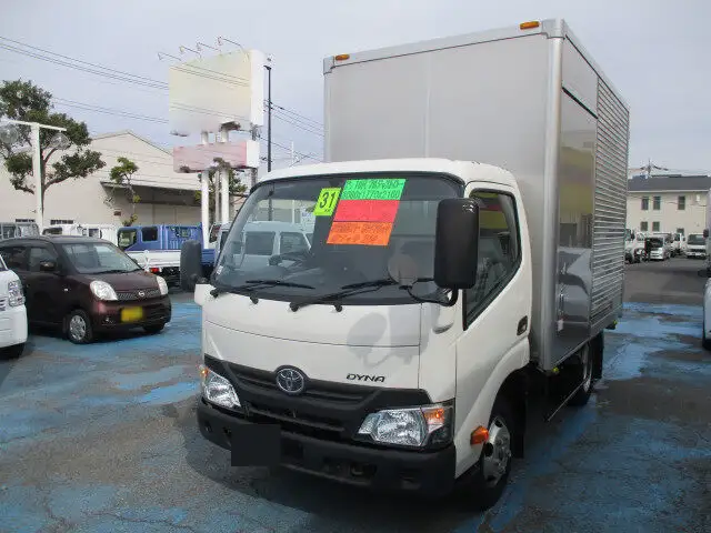 トヨタ ダイナ 小型 アルミバン サイドドア TPG-XZC605の中古トラック画像1