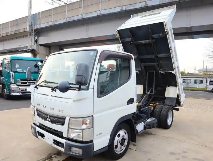 三菱 キャンター 小型 ダンプ 強化 TKG-FBA30の中古トラック画像1