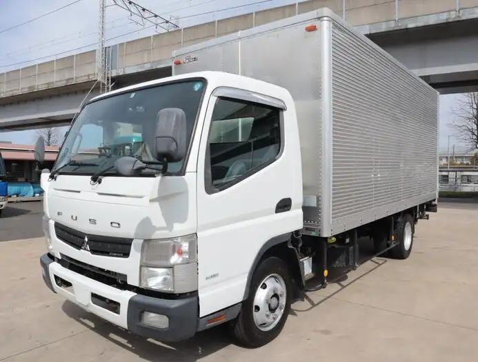 三菱 キャンター 小型 アルミバン パワーゲート TKG-FEB80 の中古トラック【車両No.162963】