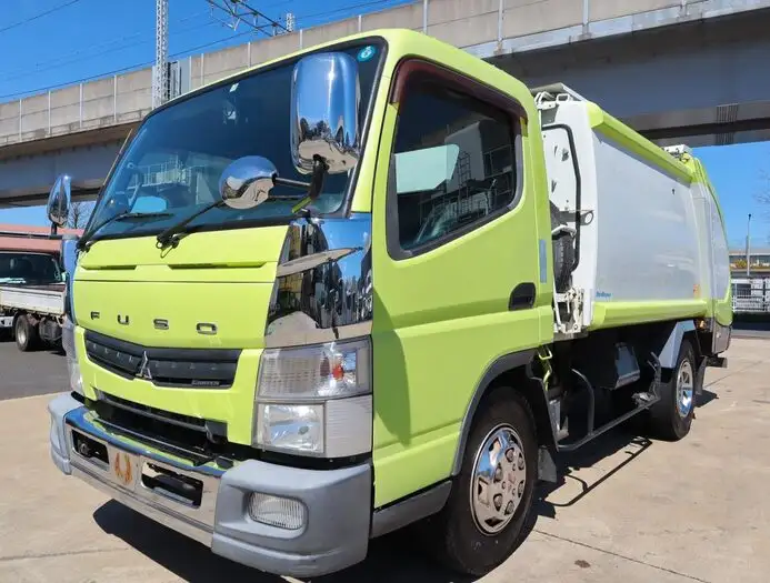 三菱 キャンター 小型 パッカー車 プレス式 SKG-FEB90の中古トラック画像1