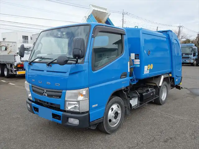 三菱 キャンター 小型 パッカー車 巻き込み式 回転ダンプ式 の中古トラック【車両No.163203】