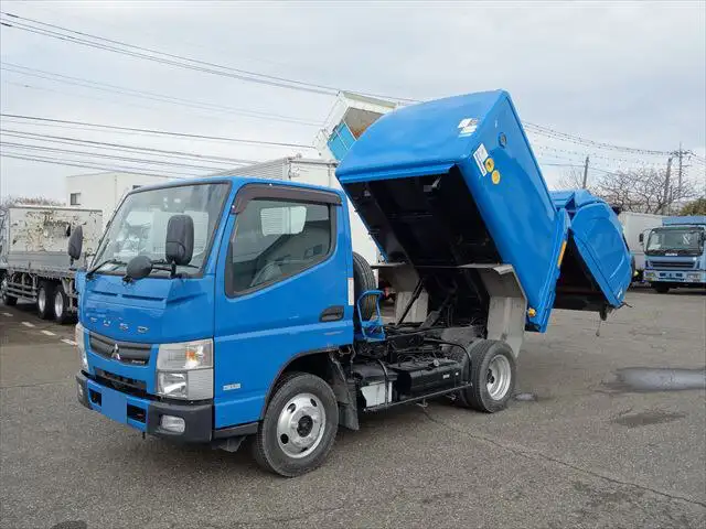 三菱 キャンター 小型 パッカー車 巻き込み式 回転ダンプ式の中古トラック画像7