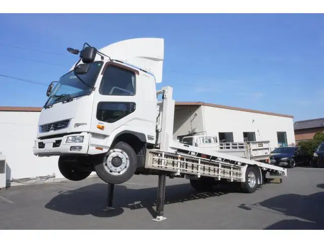 三菱 ファイター 中型/増トン 車両重機運搬 ラジコン ウインチの中古トラック画像8