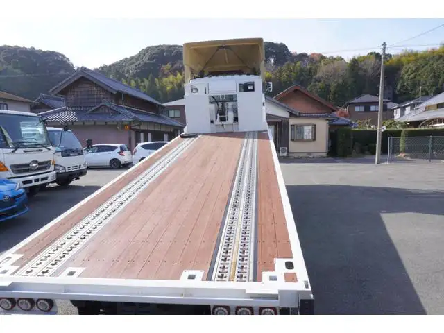 三菱 ファイター 中型/増トン 車両重機運搬 ラジコン ウインチの中古トラック画像3
