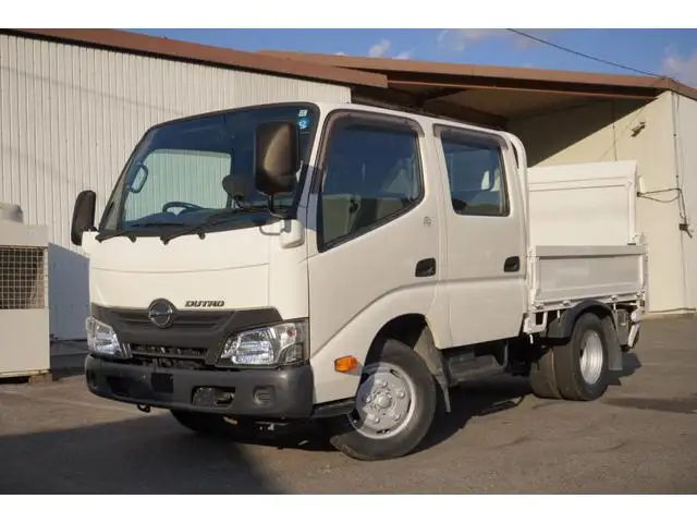日野 デュトロ 小型 平ボディ Wキャブ パワーゲート の中古トラック【車両No.163209】