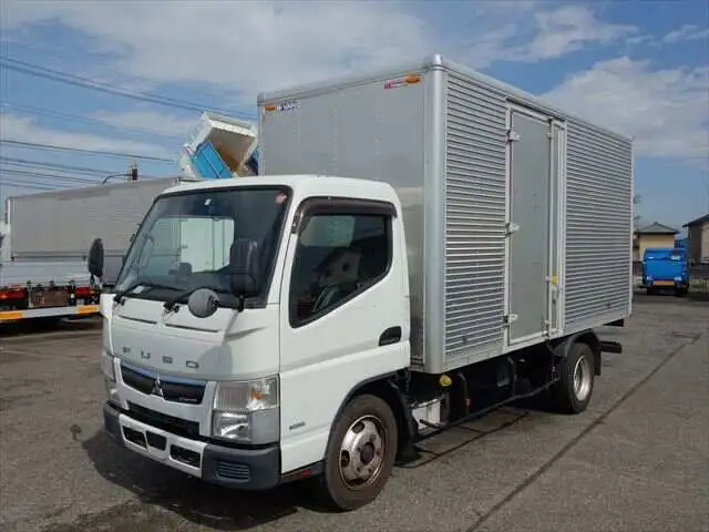 三菱 キャンター 小型 アルミバン サイドドア TPG-FEA50の中古トラック画像1