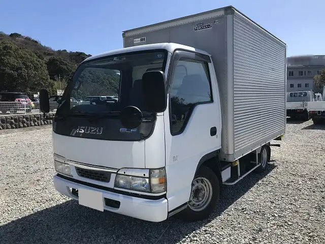 いすゞ エルフ 小型 アルミバン シャッター式 KR-NHR69EVの中古トラック画像1