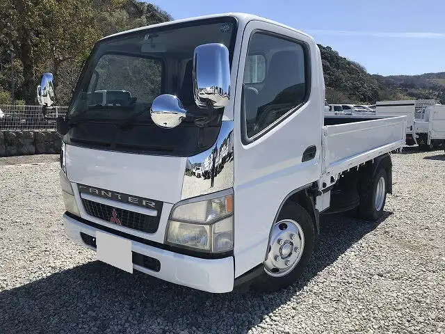 三菱 キャンター 小型 平ボディ 床鉄板 PA-FE70DBの中古トラック画像1