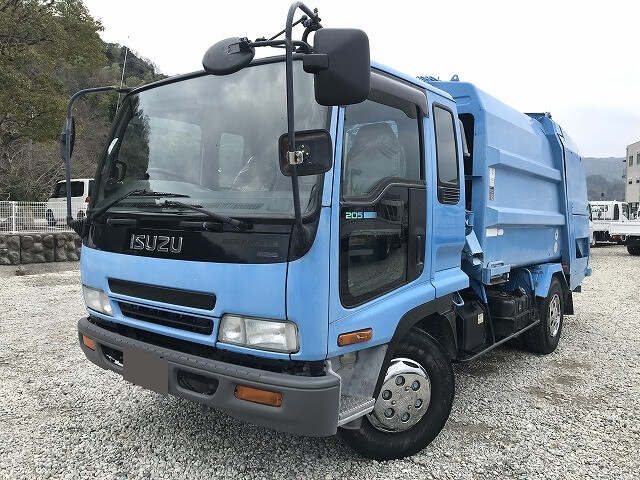 いすゞ フォワード 中型/増トン パッカー車 プレス式 ベッド｜画像1