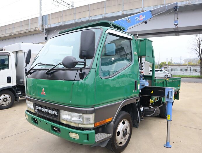 三菱 キャンター 小型 クレーン付 10尺