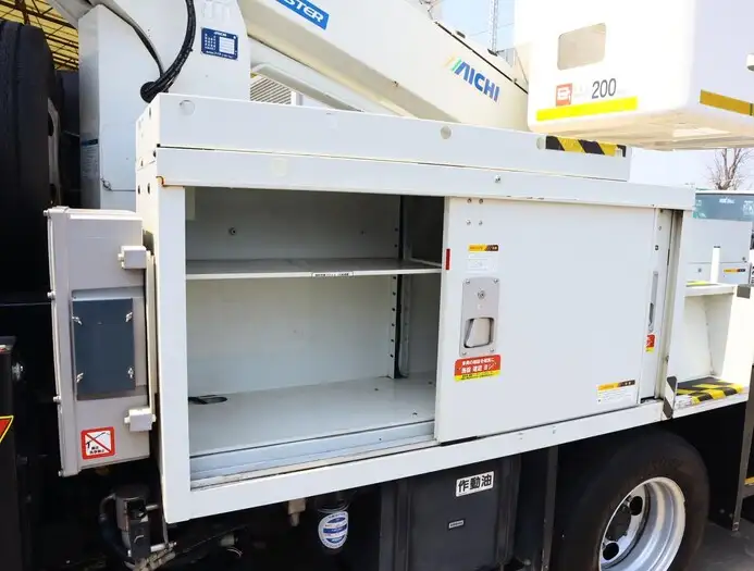 三菱 キャンター 小型 高所・建柱車 高所作業車 電工仕様の中古トラック画像5