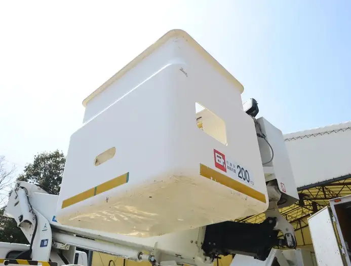 三菱 キャンター 小型 高所・建柱車 高所作業車 電工仕様の中古トラック画像8