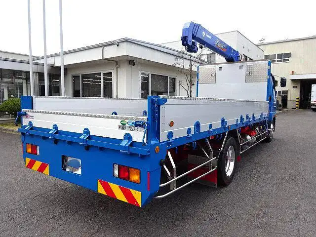 三菱 ファイター 中型/増トン 車両重機運搬 4段クレーン ラジコンの中古トラック画像2