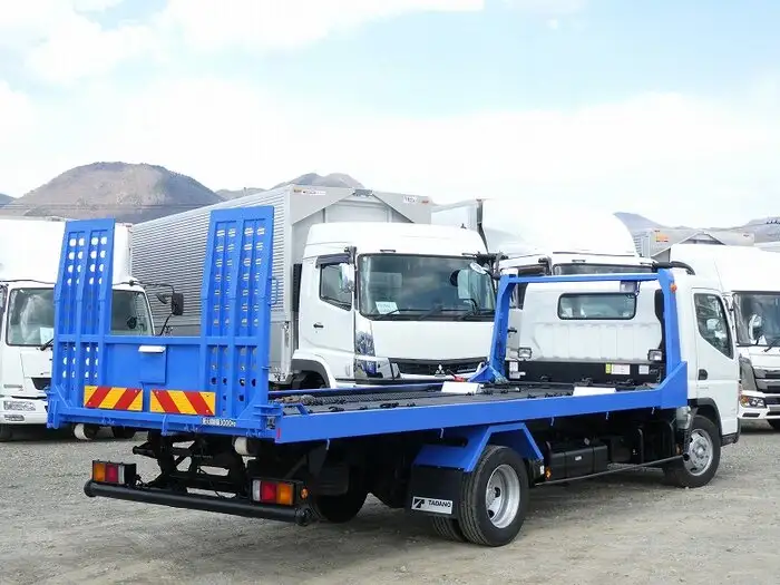 三菱 キャンター 小型 車両重機運搬 ラジコン ウインチの中古トラック画像2