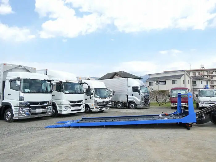 三菱 キャンター 小型 車両重機運搬 ラジコン ウインチの中古トラック画像7