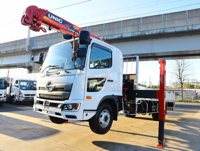 日野 レンジャー 中型/増トン 車両重機運搬 セルフローダー 2KG-FD2ABAv