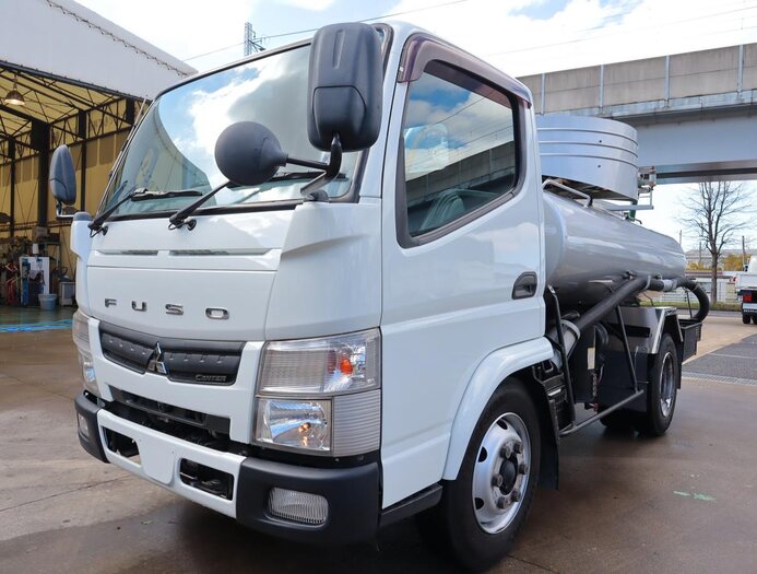 三菱 キャンター 小型 タンク車 バキューム TKG-FEA80