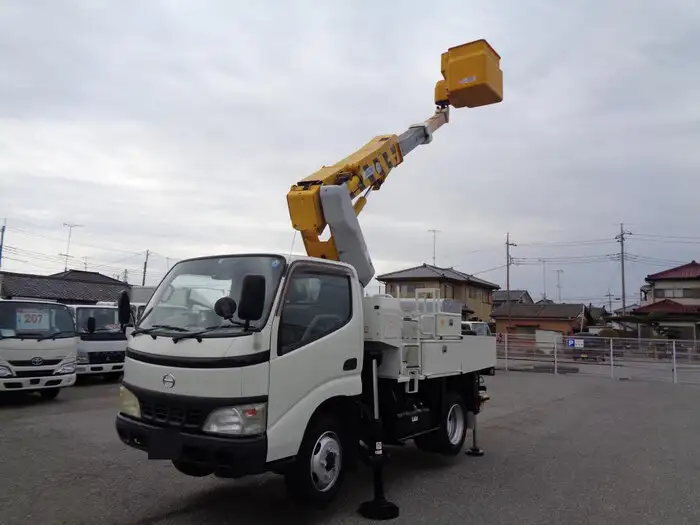 日野 デュトロ 小型 高所・建柱車 高所作業車 電工仕様の中古トラック画像11