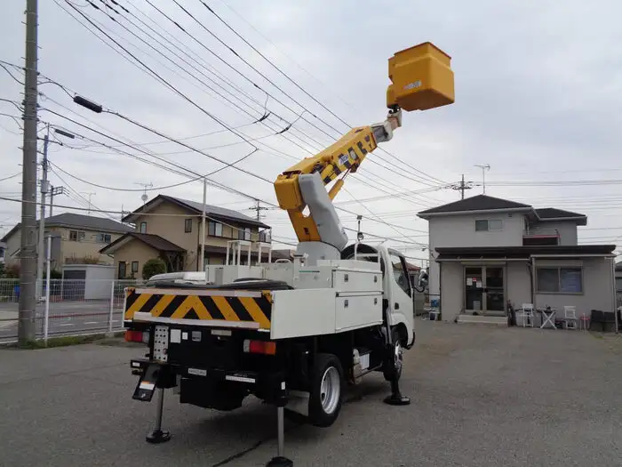 日野 デュトロ 小型 高所・建柱車 高所作業車 電工仕様の中古トラック画像12