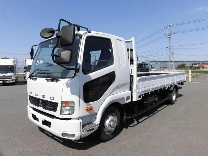 三菱 ファイター 中型/増トン 平ボディ ベッド TKG-FK61Fの中古トラック画像1